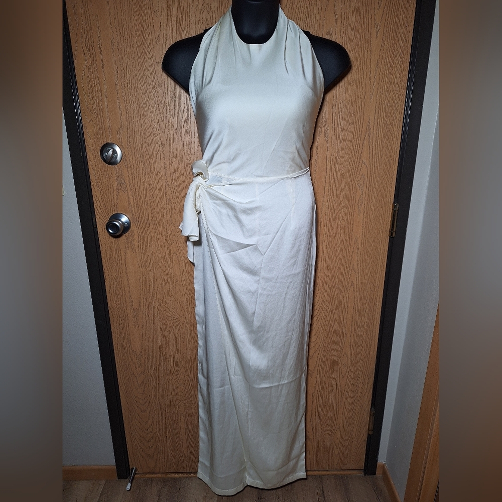 Cream / White Jumpsuit